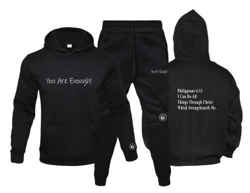 You Are Enough Jogger Suit