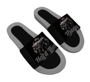 HWT Gray Warrior Slides