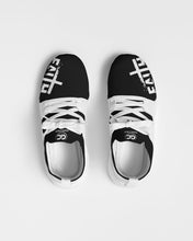 Load image into Gallery viewer, Black and White Faith shoes